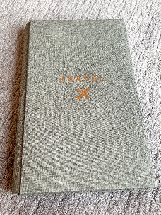 Luna & Lily Other - Luna & Lily Travel Photo Album Scrapbook – Linen Cover – Neutral Grey - NWT
